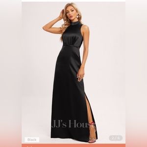 Black Bridesmaid Dress
